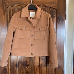 AVEV LES FILLES Camel Blazer Jacket